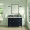 James Martin Vanities 48'' Single Vanity, Black Onyx w/ 3 CM Victorian Silver Quartz Top 424-V48-BKO-3VSL - alternate 6